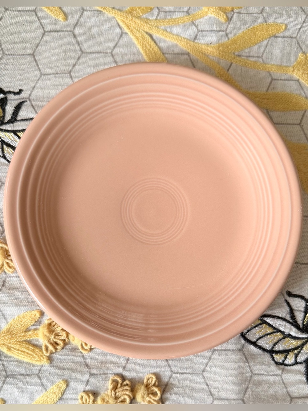 Fiesta Fiestaware Apricot 7 1/2” Dessert Plate - Excellent Condition